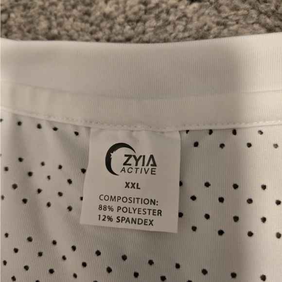 ZYIA XXL White Chill Tank - Picture 2 of 3